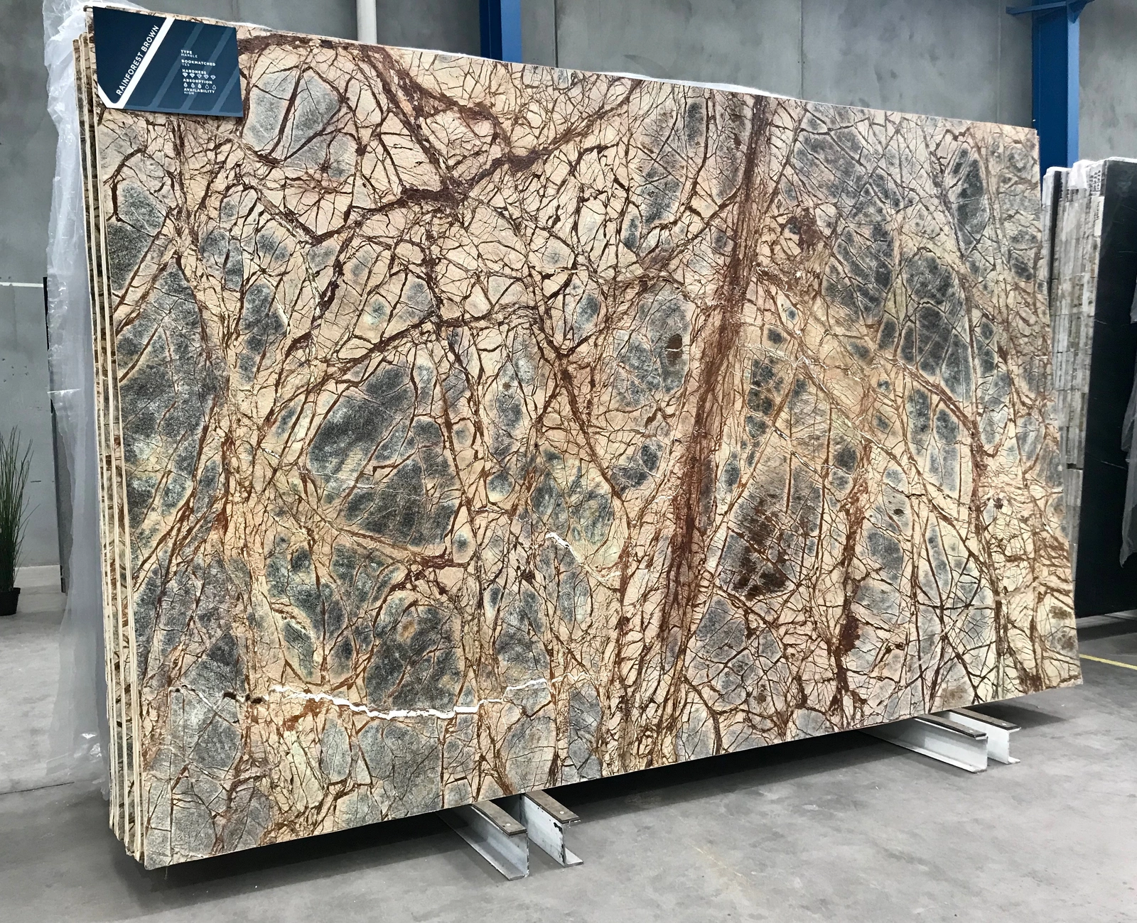 Rainforest Brown full slab