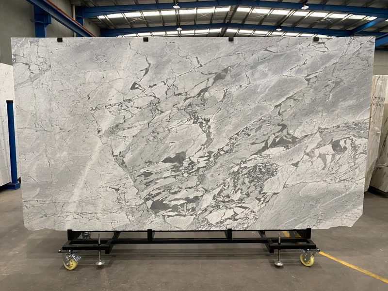 Carrara Bluette close up