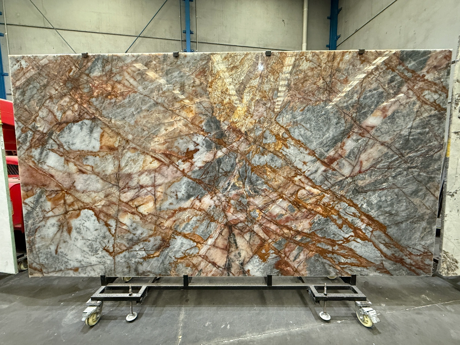 Blue Crystallo full slab
