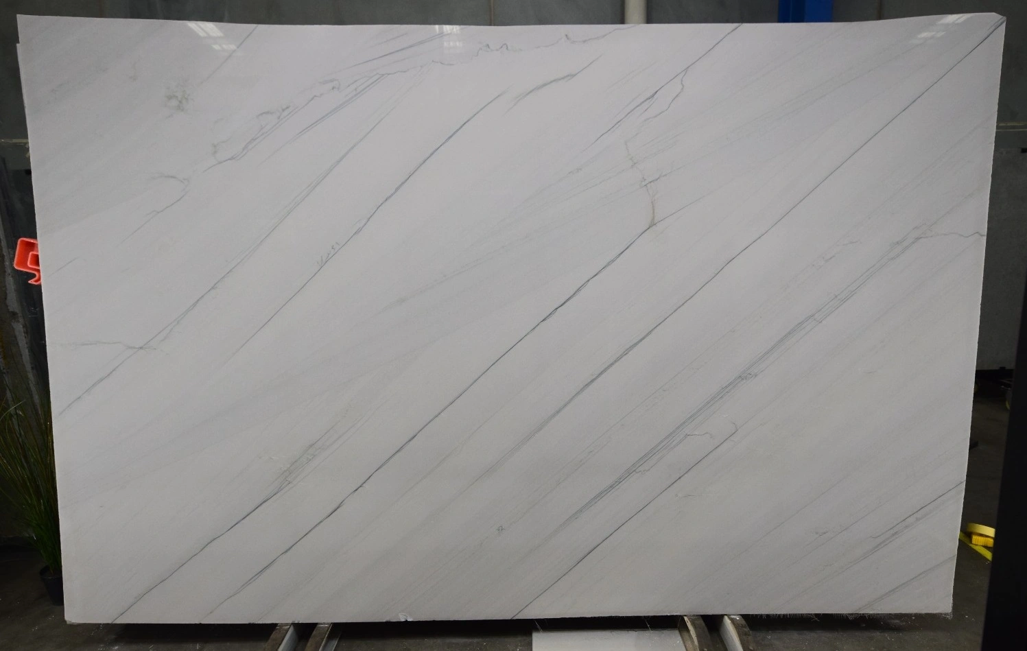 White Santorini full slab