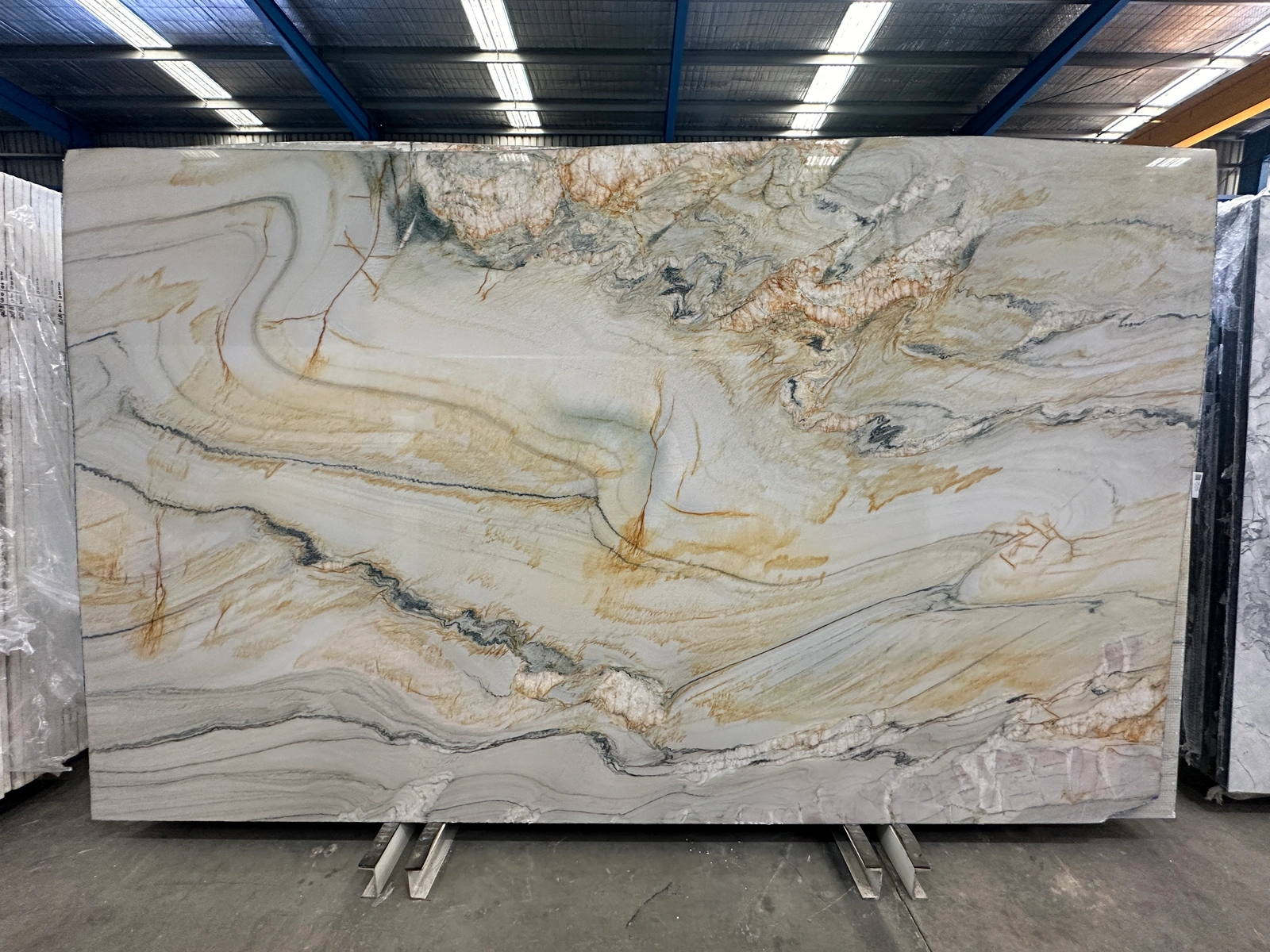 Aquarella Gold full slab