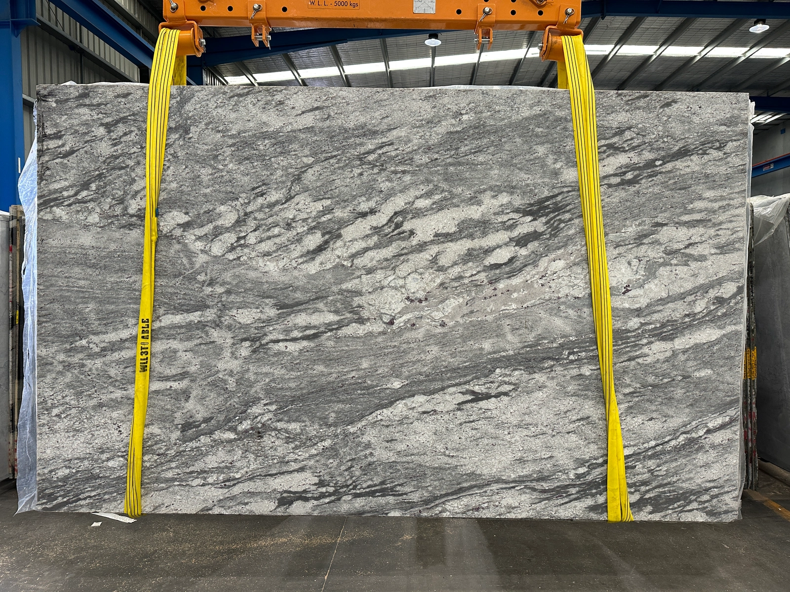 Thunder White full slab